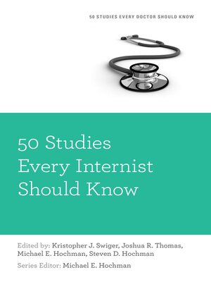 cover image of 50 Studies Every Internist Should Know